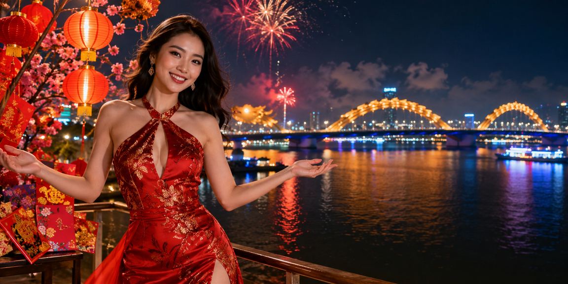 Phố đèn lồng Đà Nẵng về đêm – không khí lễ hội thể thao sôi động cuối tuần