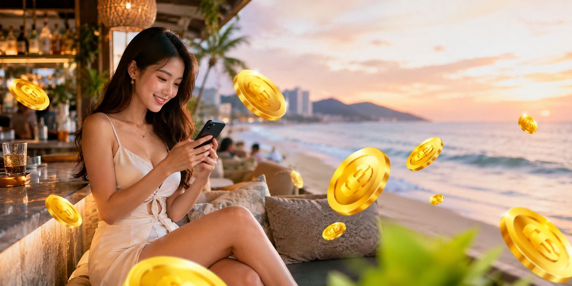 Người dùng Vũng Tàu nạp tiền nhận thưởng cá cược bên bờ biển